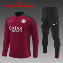 Player Version Young 24-25 Paris Saint-Germain (red) Sweater tracksuit set