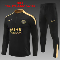 Player Version Young 24-25 Paris Saint-Germain (black) Sweater tracksuit set