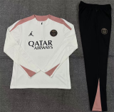 Player Version Young 24-25 Paris Saint-Germain (White) Sweater tracksuit set