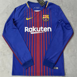Long sleeve 17-18 FC Barcelona home Retro Jersey Thailand Quality