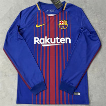 Long sleeve 17-18 FC Barcelona home Retro Jersey Thailand Quality