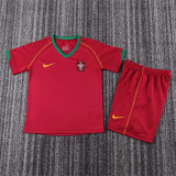 Kids kit 2006 Portugal home (Retro Jersey) Thailand Quality