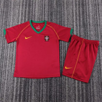Kids kit 2006 Portugal home (Retro Jersey) Thailand Quality