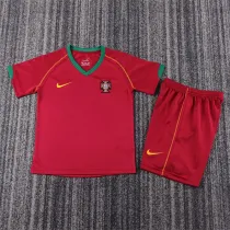 Kids kit 2006 Portugal home (Retro Jersey) Thailand Quality