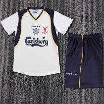 Kids kit 01-02 Liverpool  Away (Retro Jersey) Thailand Quality