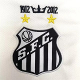 Long sleeve 12-13 Santos FC home Retro Jersey Thailand Quality
