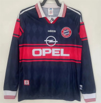 Long sleeve 97-99 Bayern München home Retro Jersey Thailand Quality
