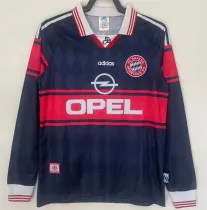 Long sleeve 97-99 Bayern München home Retro Jersey Thailand Quality