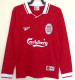 Long sleeve 96-97 Liverpool home Retro Jersey Thailand Quality
