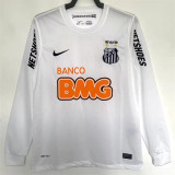 Long sleeve 12-13 Santos FC home Retro Jersey Thailand Quality