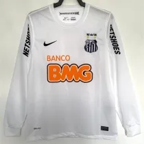 Long sleeve 12-13 Santos FC home Retro Jersey Thailand Quality