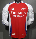 Long sleeve 24-25 Arsenal home Player Version Thailand Quality