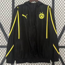 24-25 Borussia Dortmund (black) Windbreaker Soccer Jacket