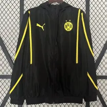 24-25 Borussia Dortmund (black) Windbreaker Soccer Jacket