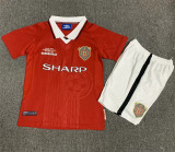 99-00 Manchester United home (Retro Jersey) Kids kit Thailand Quality
