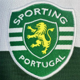 Long sleeve 01-03 Sporting Lisbon home Retro Jersey Thailand Quality