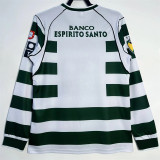 Long sleeve 01-03 Sporting Lisbon home Retro Jersey Thailand Quality