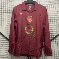 Long sleeve 05-06 Arsenal home Retro Jersey Thailand Quality