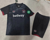 24-25 West Ham United Away Set.Jersey & Short High Quality