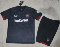 24-25 West Ham United Away Set.Jersey & Short High Quality