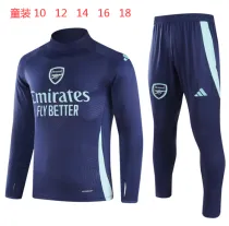 Player Version Young 24-25 Arsenal (Upper Blue) Sweater tracksuit set