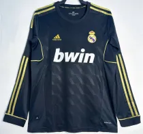 Long sleeve 11-12 Real Madrid Away Retro Jersey Thailand Quality