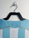 Long sleeve 2006 Argentina home Retro Jersey Thailand Quality