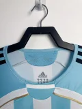 Long sleeve 2006 Argentina home Retro Jersey Thailand Quality