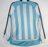 Long sleeve 2006 Argentina home Retro Jersey Thailand Quality
