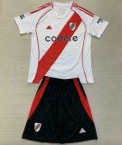 Kids kit 24-25 CA River Plate home Thailand Quality