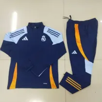 24-25 Real Madrid (Bluish blue) Adult Sweater tracksuit set