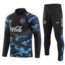 24-25 SSC Napoli black Adult Sweater tracksuit set