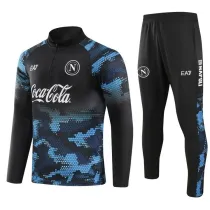 24-25 SSC Napoli black Adult Sweater tracksuit set
