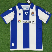 24-25 Real Sociedad home Fans Version Thailand Quality