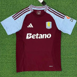 24-25 Aston Villa home Fans Version Thailand Quality