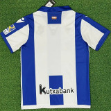 24-25 Real Sociedad home Fans Version Thailand Quality