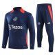 Player Version 24-25 Manchester United cyan Adult Sweater tracksuit set