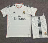 13-14 Real Madrid home (Retro Jersey) Set.Jersey & Short High Quality