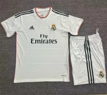 13-14 Real Madrid home (Retro Jersey) Set.Jersey & Short High Quality