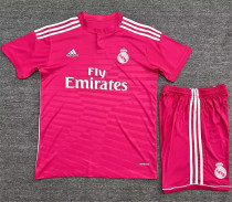 14-15 Real Madrid Away (Retro Jersey) Set.Jersey & Short High Quality