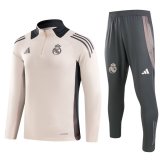 24-25 Real Madrid pink Adult Sweater tracksuit set