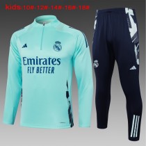 Young 24-25 Real Madrid (Light Green) Sweater tracksuit set