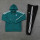 24 Adidas(green  March grass) Jacket and cap set training suit Thailand Qualit