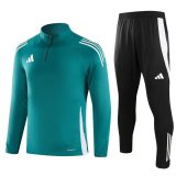 24-25 Adidas green Adult Sweater tracksuit set