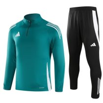 24-25 Adidas green Adult Sweater tracksuit set