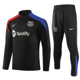 24-25 Barcelona black Adult Sweater tracksuit set