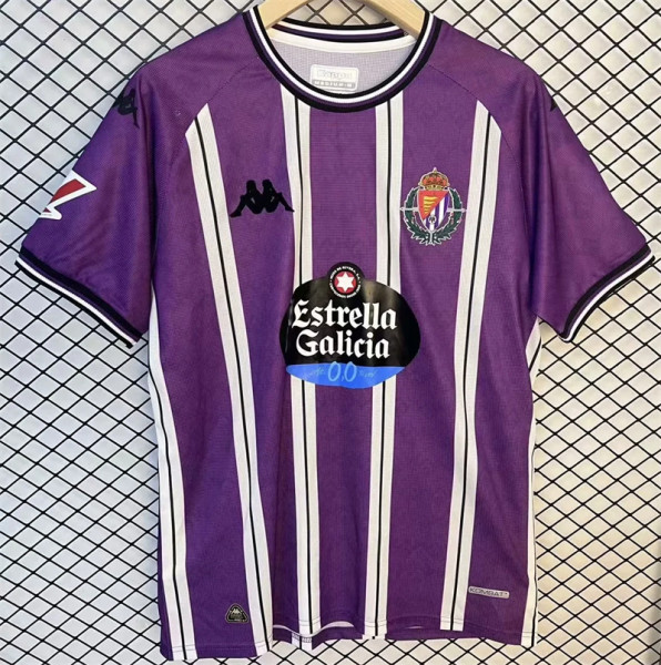 24-25 Real Valladolid home Fans Version Thailand Quality