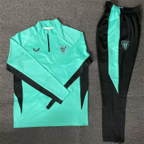 24-25 Athletic Bilbao Adult Sweater tracksuit set Training Suit