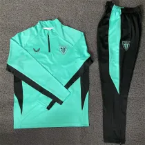 24-25 Athletic Bilbao Adult Sweater tracksuit set Training Suit