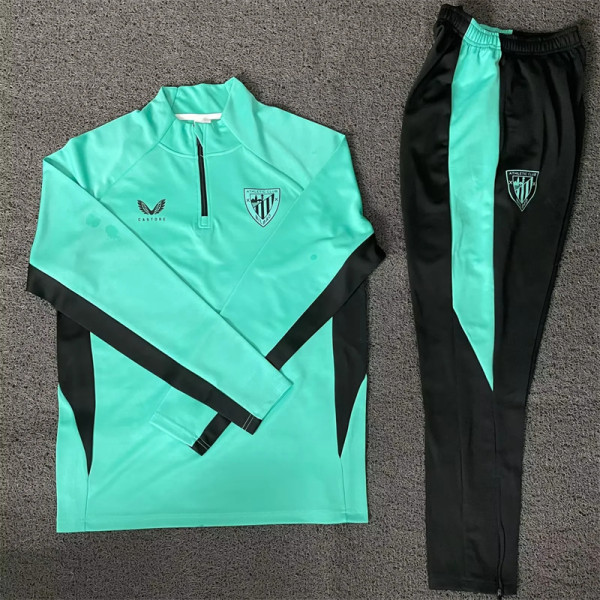 24-25 Athletic Bilbao Adult Sweater tracksuit set Training Suit
